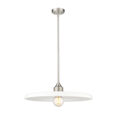 Z-Lite 24" Paloma Gloss Opal 1 Light Pendant image 6