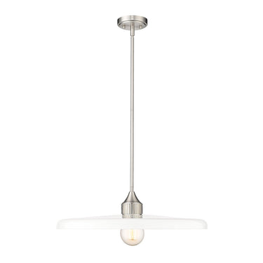 Z-Lite 24" Paloma Gloss Opal 1 Light Pendant image