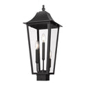 Z-Lite 25.25" High Gannon 3 Light Outdoor Post Mount Fixture image 1