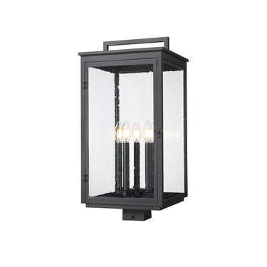 Z-Lite 25.25" High Hartwell 5 Light Outdoor Post Mount Fixture image