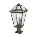 Z-Lite 25.75" High Talbot 3 Light Outdoor Pier Mounted Fixture image 5