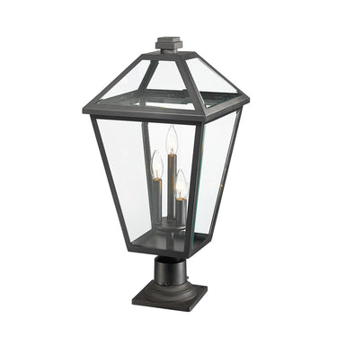 Z-Lite 25.75" High Talbot 3 Light Outdoor Pier Mounted Fixture image 6