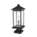 Z-Lite 25" High Portland 1 Light Outdoor Pier Mounted Fixture image 4