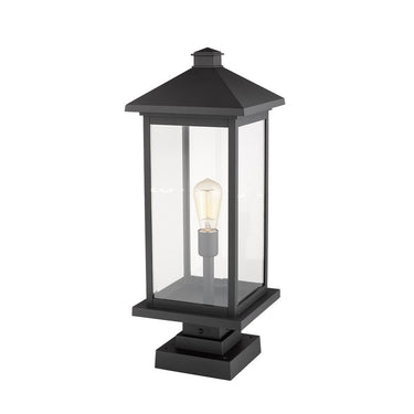 Z-Lite 25" High Portland 1 Light Outdoor Pier Mounted Fixture image 4