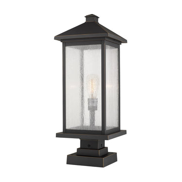 Z-Lite 25" High Portland 1 Light Outdoor Pier Mounted Fixture image 5
