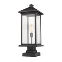 Z-Lite 25" High Portland 1 Light Outdoor Pier Mounted Fixture image 6