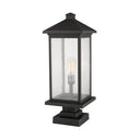 Z-Lite 25" High Portland 1 Light Outdoor Pier Mounted Fixture image 7