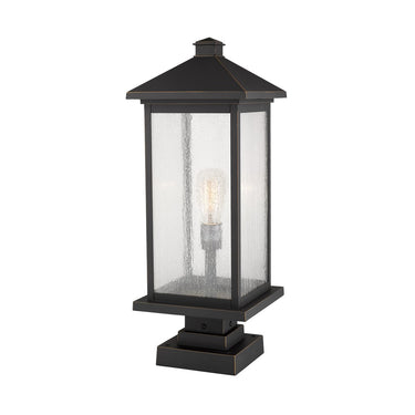 Z-Lite 25" High Portland 1 Light Outdoor Pier Mounted Fixture image 7