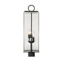 Z-Lite 26.25" High Sana 3 Light Outdoor Post Mount Fixture image 1