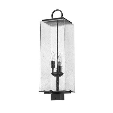 Z-Lite 26.25" High Sana 3 Light Outdoor Post Mount Fixture image 4