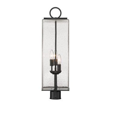 Z-Lite 26.5" High Sana 3 Light Outdoor Post Mount Fixture image 1