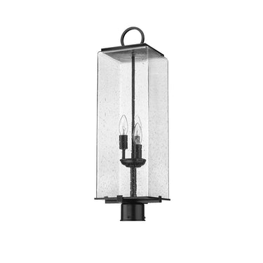 Z-Lite 26.5" High Sana 3 Light Outdoor Post Mount Fixture image 4