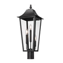Z-Lite 26.75" High Gannon 3 Light Outdoor Post Mount Fixture image 1