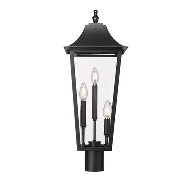Z-Lite 26.75" High Gannon 3 Light Outdoor Post Mount Fixture image 2
