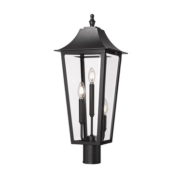 Z-Lite 26.75" High Gannon 3 Light Outdoor Post Mount Fixture image