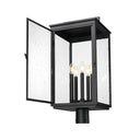 Z-Lite 26.75" High Hartwell 5 Light Outdoor Post Mount Fixture image 1