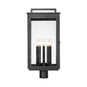 Z-Lite 26.75" High Hartwell 5 Light Outdoor Post Mount Fixture image 2