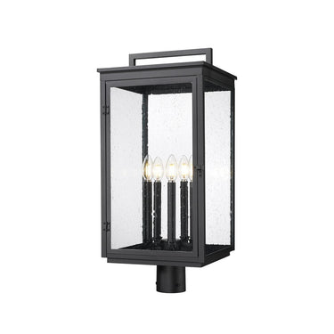 Z-Lite 26.75" High Hartwell 5 Light Outdoor Post Mount Fixture image