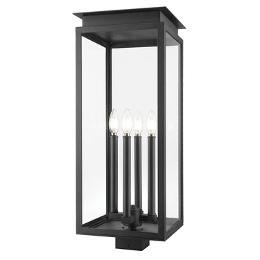 Z-Lite 26.75" High Nova 4 Light Outdoor Post Mount Fixture image