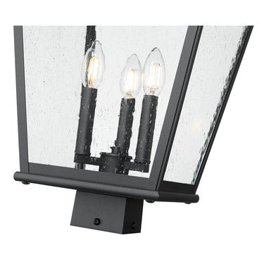 Z-Lite 26.75" High Raphael 3 Light Outdoor Post Mount Fixture image 3
