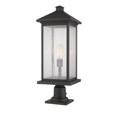 Z-Lite 26" High Portland 1 Light Outdoor Pier Mounted Fixture image 5