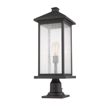 Z-Lite 26" High Portland 1 Light Outdoor Pier Mounted Fixture image 7