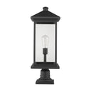 Z-Lite 26" High Portland 1 Light Outdoor Pier Mounted Fixture image 8