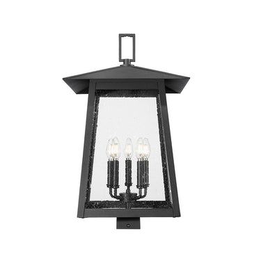 Z-Lite 26" High Rainer 5 Light Outdoor Post Mount Fixture image 1