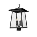 Z-Lite 26" High Rainer 5 Light Outdoor Post Mount Fixture image 4
