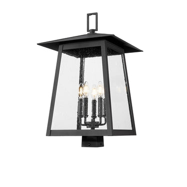Z-Lite 26" High Rainer 5 Light Outdoor Post Mount Fixture image