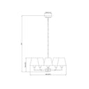 Z-Lite 26" Leila 5 Light Chandelier image 21