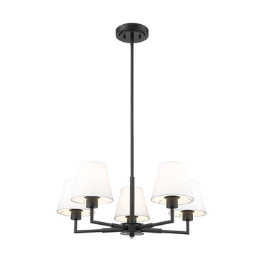 Z-Lite 26" Leila 5 Light Chandelier image 5
