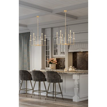 Z-Lite 27.25" Gaultier 6 Light Chandelier image 13