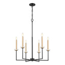 Z-Lite 27.25" Gaultier 6 Light Chandelier image 4