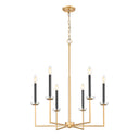 Z-Lite 27.25" Gaultier 6 Light Chandelier image 5