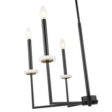 Z-Lite 27.25" Gaultier 6 Light Chandelier image 6