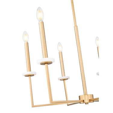 Z-Lite 27.25" Gaultier 6 Light Chandelier image 7