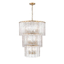 Z-Lite 27.5" Glacier 12 Light Chandelier image 1