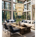 Z-Lite 27.5" Glacier 12 Light Chandelier image 11