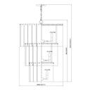 Z-Lite 27.5" Glacier 12 Light Chandelier image 14