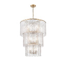 Z-Lite 27.5" Glacier 12 Light Chandelier image 3
