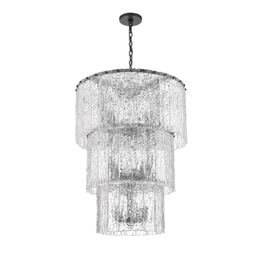 Z-Lite 27.5" Glacier 12 Light Chandelier image 8