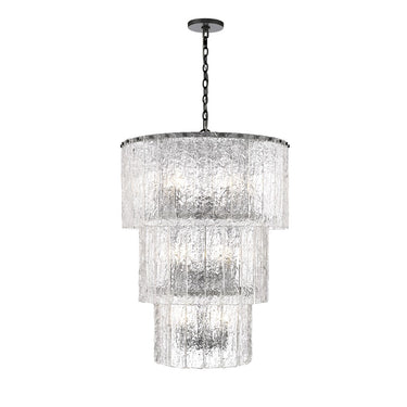 Z-Lite 27.5" Glacier 12 Light Chandelier image