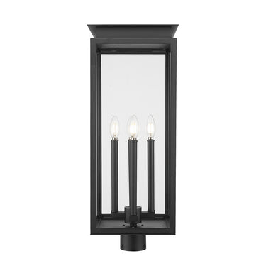 Z-Lite 27.5" High Nova 4 Light Outdoor Post Mount Fixture image 2