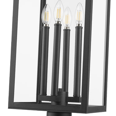 Z-Lite 27.5" High Nova 4 Light Outdoor Post Mount Fixture image 3