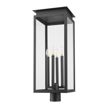 Z-Lite 27.5" High Nova 4 Light Outdoor Post Mount Fixture image 4