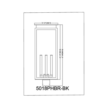 Z-Lite 27.5" High Nova 4 Light Outdoor Post Mount Fixture image 5