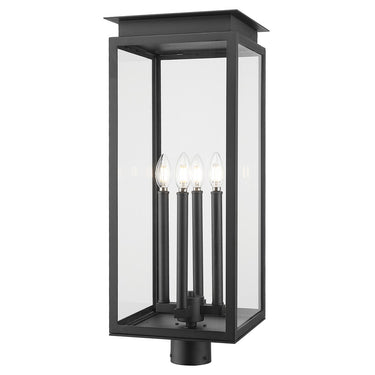 Z-Lite 27.5" High Nova 4 Light Outdoor Post Mount Fixture image