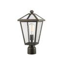 Z-Lite 27.5" Talbot 1 Light Outdoor Post Mount Fixture image 1