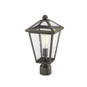 Z-Lite 27.5" Talbot 1 Light Outdoor Post Mount Fixture image 5